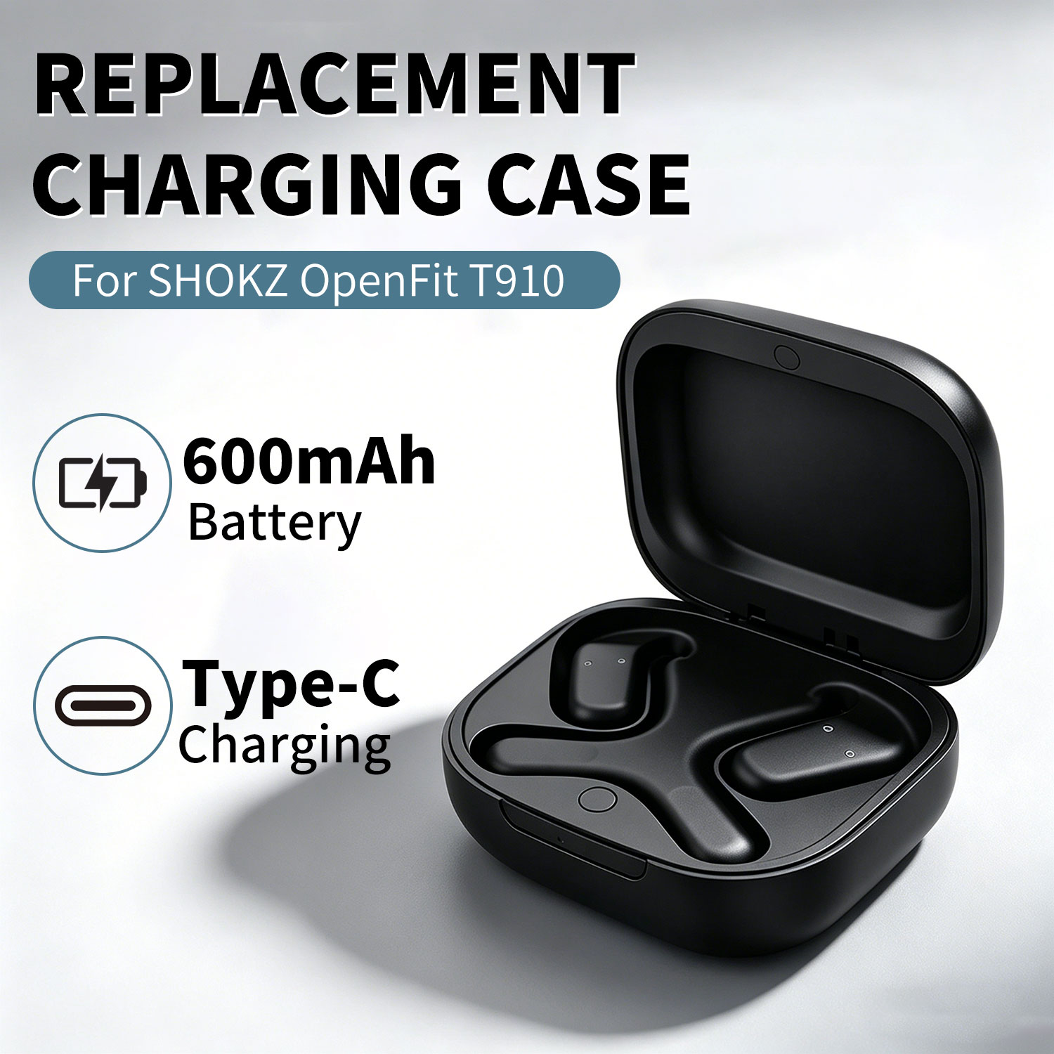 Earbuds Charging Case - Custodia di ricarica sostitutiva per auricolari