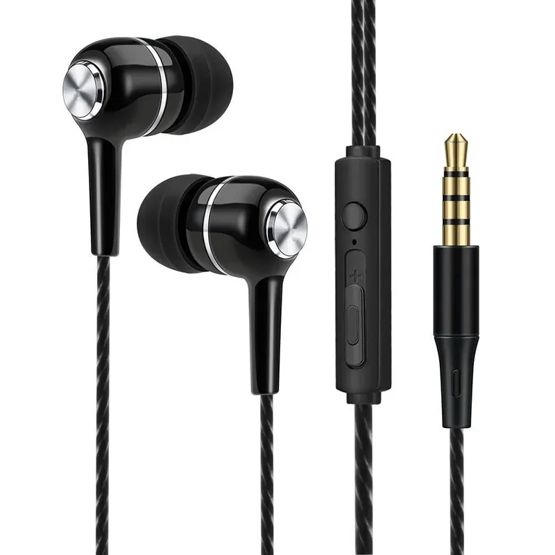 Cuffie cablate Auricolari spor - Wired Earphone Mic recensione e prezzo