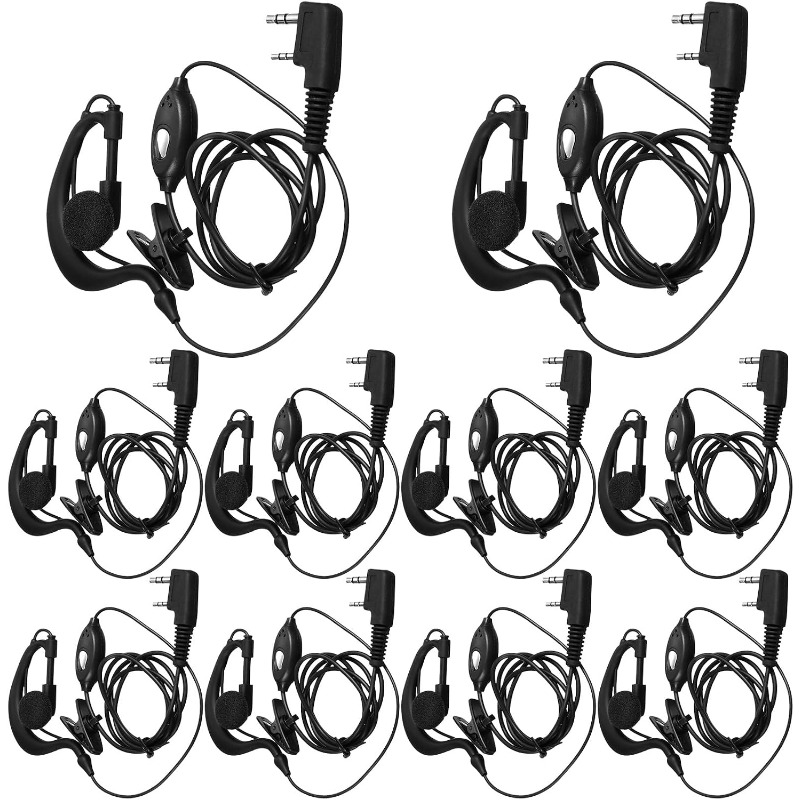 10 Pezzi Auricolari per Walkie - Wired Earphone Mic recensione e prezzo