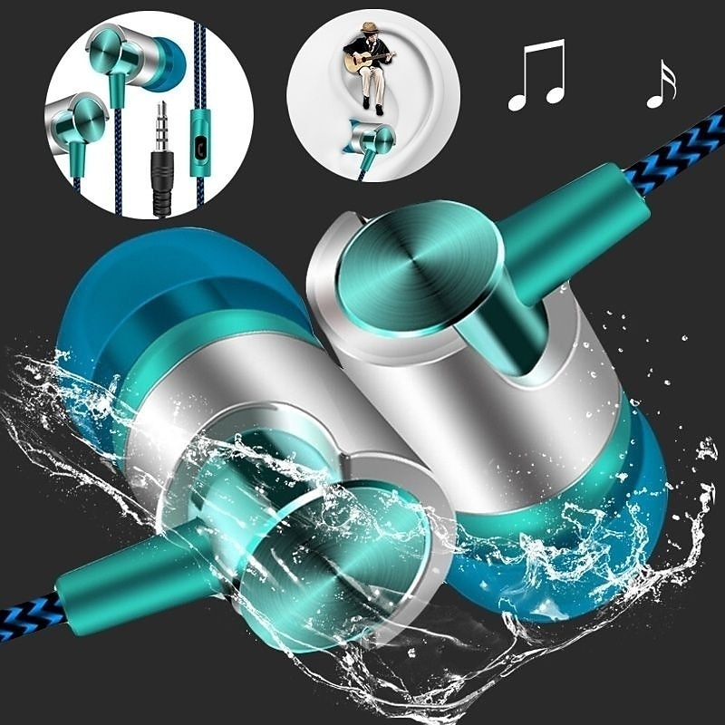 Cuffie stereo cablate 9D Bass  - Wired Earphone Mic recensione e prezzo